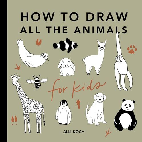 All the Animals: How to Draw Books for Kids with Dogs, Cats, Lions, Dolphins, and More: 3