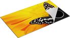Chefcare Inductie Beschermer Vlinder op een Oranje Bloem - 89,6x51,6 cm - Multicolor - Inductie Mat