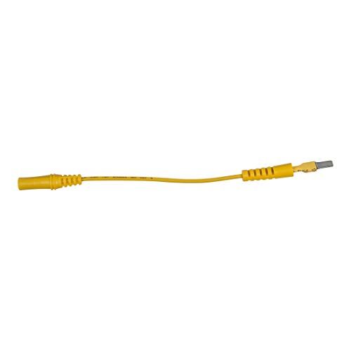 KS Tools 150.0967 4,0 mm Ingangsbus op 5,0 mm testadapterstekker, plat (geel)
