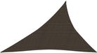 vidaXL Zonnezeil 160 g/m² 3x4x5 m HDPE Bruin