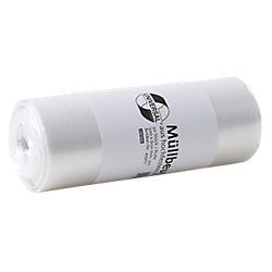 DEISS Vuilniszakken 30 l Transparant 50 stuks