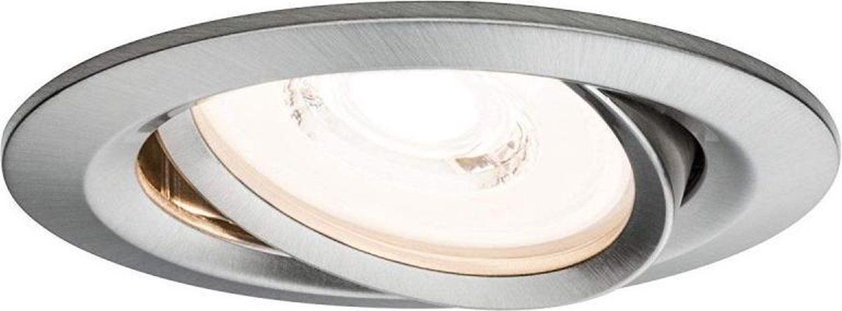 Paulmann Premium LED Inbouwspot Coin Set Rond Zwenkbaar 3x6.3W 2700K
