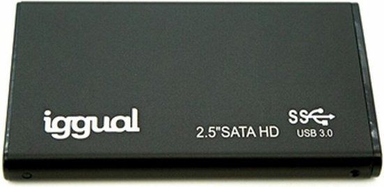 Iggual External Box iggual IGG317006 Zwart