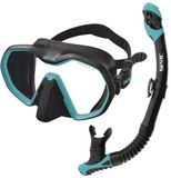 Seacsub Icona&reverse Dry Snorkelset Zwart