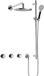 Hotbath Cobber - CB7067 - Inbouw Regendoucheset - Chroom