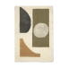 Ferm Living Bloco Tapis Touffeté Vert / Blanc Cassé - 180 x 120 cm