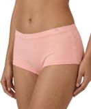 Undiemeister Hipster Dames Korte Pijpjes Slim Fit Platte Naden Tencel - Lichtroze - Maat XXL