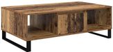 vidaXL Salontafel oudhout 104 x 60 x 35 cm bewerkt hout