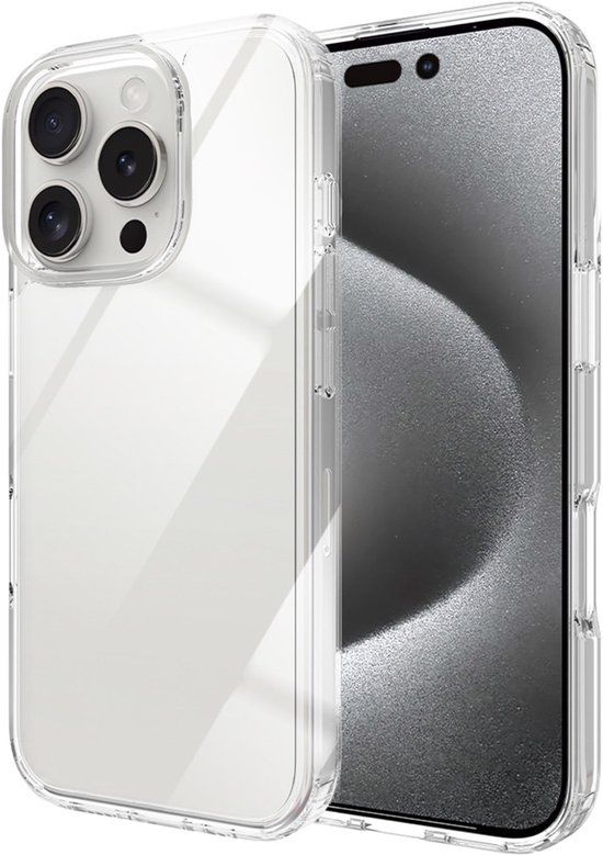 Accezz Xtreme Impact Backcover 2.0 - Transparant - Geschikt voor Apple iPhone 16 Pro