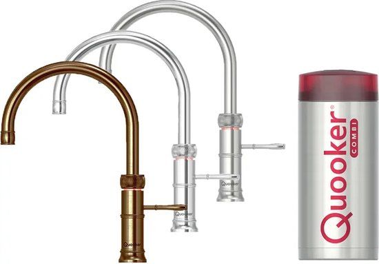 Quooker COMBI Classic Fusion Round RVS - Keukenkraan - RVS - 8720823104724