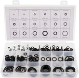 SeKi Matrix Handels GmbH NBR O-ringen assortiment - 18 soorten - 225 stuks - zwart