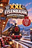 Der Bookmundo Der XXL Eisenbahn-Adventskalender - 24 zugkräftige Überraschungen mit Ausmalbildern, Rätseln, Mitmachseiten, kuriosen Fakten, unnützem Eisenbahnwissen