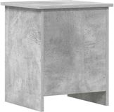 vidaXL Opbergkist Betongrijs 40 x 40 x 50 cm Bewerkt hout