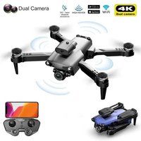 Drone 4K HD-camera 360° obstakelvermijding, 15 min batterijduur, Grijs