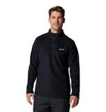 Columbia Steens Mountain Half Snap Pullover Jas voor heren, Zwart 2024, XL