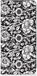 B2Ctelecom Motorola Moto G22 Smart Cover - Black Flowers