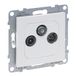 LEGRAND SEANO doorgangsdoos TV-R-SAT, HD-TV, 14 dB, ultrawit, 765168