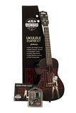 Kala Leren spelen Elvis Viva Las Vegas Concert Ukelele Starter Kit (KALA-LTP-C-ELV)