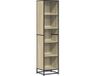 vidaXL Boekenkast Sonoma eiken, 40 x 35 x 170,5 cm, bewerkt hout