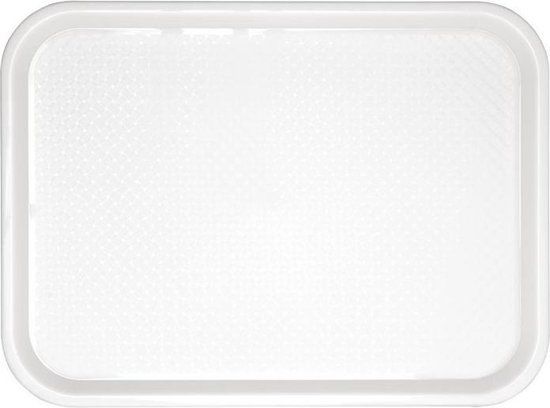 Olympia Kristallon Dienblad - Wit - 41.5 x 30.5cm - Kunststof - Anti-slip