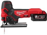 Milwaukee M18 FBJS-502X 18V Li-ion accu decoupeerzaag set (2x 5.0Ah accu) in HD-Box - koolborstelloos