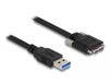 DeLOCK 87800 USB-kabel USB 3.2 Gen 1 (3.1 Gen 1) 2 m USB A naar Micro-USB B Zwart