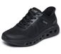 Skechers BOBS ARC Waves Remix GET Grounded Sneakers voor dames, zwart, maat 36 EU