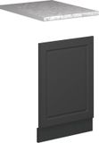 Vicco Frontpaneel Fame-Line, Anthrazit-Gold Landhaus/Antraciet, 45 cm, WB Marmer