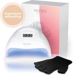 Moods Gellac Lampe professionnelle de luxe - Lampe UV pour ongles en gel - Lampe à vernis gel - Séchoir à ongles - Blanc