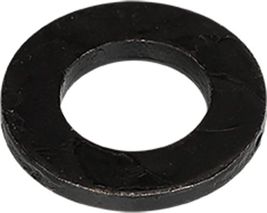 Hoenderdaal Sluitring zwart din125-A M6 - 100 stuks