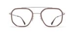 Mykita Satu Lunettes de vue unisexe gris géométrique 51mm
