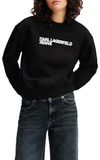 Karl Lagerfeld Jeans A1w20005 Sweatshirt Zwart XS Vrouw