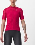 Castelli Fietsshirt Korte Mouwen Dames Rood S