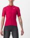 Castelli Fietsshirt Korte Mouwen Dames Rood S