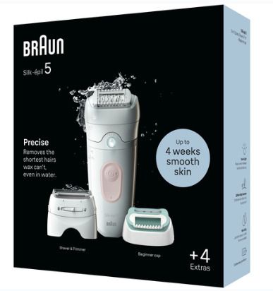 Braun Silk-épil 5 5-050 Epilator Roze, Wit