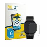 BROTECT - Screenprotector voor Domino Watch DM62 - Folie Beschermfolie transparant 6 Stuks