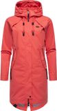 Ragwear Dames Jersey jas Rejany Raspberry