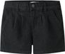NAME IT NKFROSE PLEAT DNM SHORTS 1035-FT Meisjes Bermuda shorts Zwart Denim Maat 122