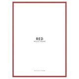 Poster & Frame Houten Lijst Rood Acryl (50 x 70 cm)