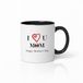 sublimatievoordeel I Love You Mom Koffiemok - Moederdag Cadeau 2026 - Zwart/Wit - 330ml