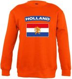 Shoppartners Bv Oranje Holland vlag sweater kinderen 5-6 jaar (110/116)