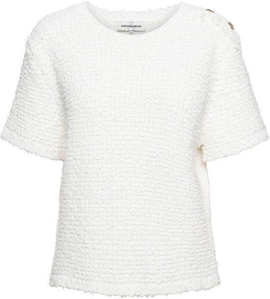 &Co Woman trui Bianca - Offwhite