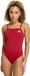 adidas dames Thin Straps V-Back Swimsuit Swimwear, team power red 2, 42
