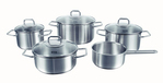 Fissler Viseo Pannenset - 5-delig - RVS - Vaatwasserbestendig
