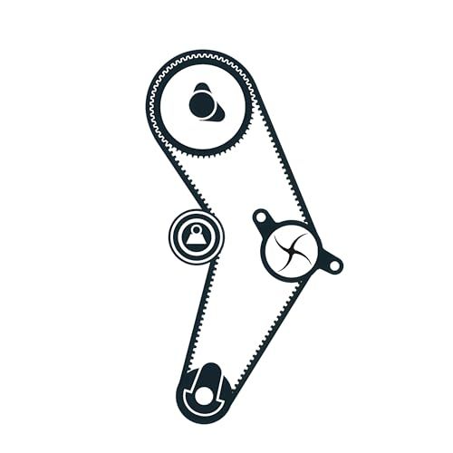 SKF Pompe à eau + kit de courroie de distribution VKMC 02206-2