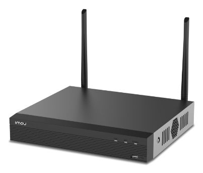Imou NVR1104HS-W-S2-CE - Wireless Recorder - 4 Channels - Black