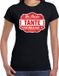 Bellatio Decorations Shoppartners Bv Cadeau t-shirt voor de beste tante voor dames - zwart met rood - tantes - kado shirt / kleding - verjaardag L