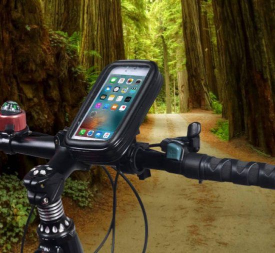mobtsupply Fiets/Motor Telefoonhouder Waterdicht (XL 5.5 inch) - Stuur - Universeel