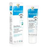 COMPTOIRS ET COMPAGNIES Dentifrice Anti Tartre au Miel de Manuka IAA15+ - Elimination de la Plaque Dentaire - Sans Fluor - Certifié Bio - 75 ml