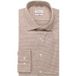 Seidensticker Slim Fit Flanellen Overhemd beige, Ruit